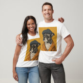 おもしろい犬インべレうぶな人スケッチTシャツ Tシャツ (ユニセックス)