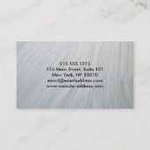 おもしろい犬ウォーカー名刺 ロイヤリティカード (裏面)