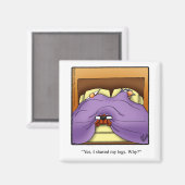 おもしろい犬オーナーユーモア磁石 マグネット (正面/裏面)