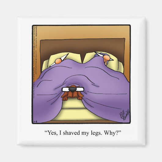 おもしろい犬オーナーユーモア磁石 マグネット (正面)