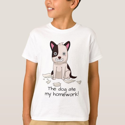 おもしろい犬カスタム文字シャツ&ジャケット Tシャツ (正面)