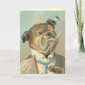 おもしろい犬カード カード (正面)
