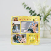 おもしろい犬キャット4写真ニューホーム引っ越しましたゴールデン シーズンカード (スタンド正面)