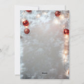 おもしろい犬クリスマスカード シーズンカード (裏面)