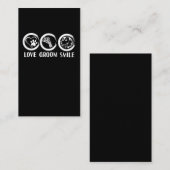 おもしろい犬グルーミングアニマル美容師 名刺 (正面/裏面)