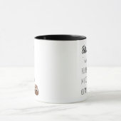 おもしろい犬シッターありがとうペットシッターウンチ マグカップ (中央)