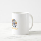 おもしろい犬シュノーザー コーヒーマグカップ (正面右)