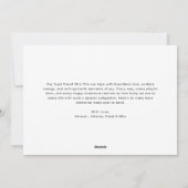 おもしろい犬シンプル2写真Itクリスマスに釘付け シーズンカード (裏面)