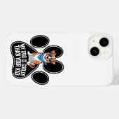 おもしろい犬デザイン: '私の犬はクールあなたの子供よりも Case-Mate iPhoneケース (裏面 (横))