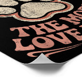 おもしろい犬ドッグ引用文 ポスター (角)