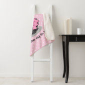 おもしろい犬バレエプリンセスブラックラボレトリバー シェルパブランケット (インサイチュ)