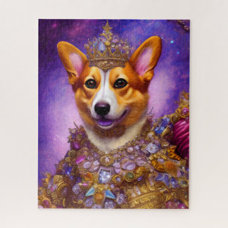 おもしろい犬パズル | Corgi Queen ジグソーパズル