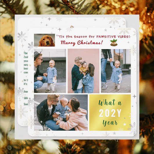 おもしろい犬パワシティブ5枚レターカワイイモダンイ シーズンカード