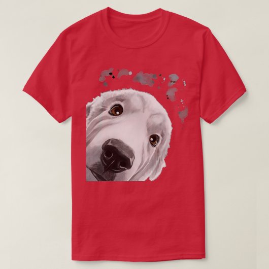 おもしろい犬ピ素晴らしレネー Tシャツ (デザイン正面)