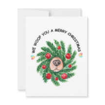 おもしろい犬プリンかわいいクリスマスドッグ愛好家