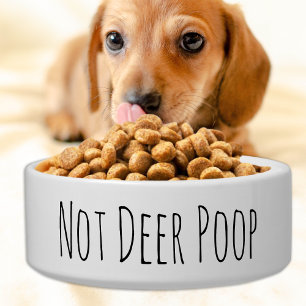 おもしろい犬ボウル – ペットフード水皿かわいいセラミック ボウル