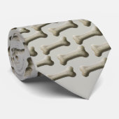 おもしろい犬ボーンパターン ネクタイ (ロール)