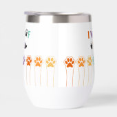 おもしろい犬ポーズラバー (右面)