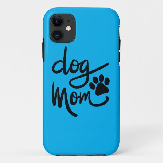 おもしろい犬ポードッグママ Case-Mate iPhoneケース (裏面)