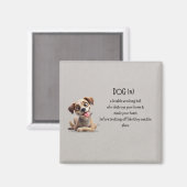 おもしろい犬マグネット – Summer Pet Gift マグネット (正面/裏面)