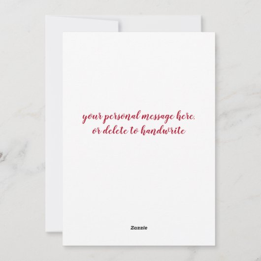 おもしろい犬ママペパーソナライズされたット写真マザーズデー シーズンカード (裏面)