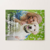 おもしろい犬ママ – Mothers Day Dog – かわいいペットの写真 ジグソーパズル (横)