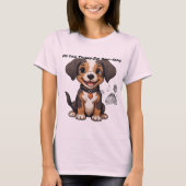 おもしろい犬ママTシャツポーソフギフトfor Pet Love Tシャツ (正面)