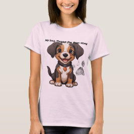 おもしろい犬ママTシャツポーソフギフトfor Pet Love Tシャツ