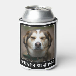 おもしろい犬ミーム 缶クーラー