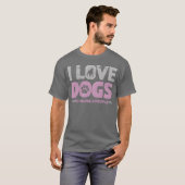 おもしろい犬モチーフ犬のオーナーアクセサリーガールギフト Tシャツ (正面フル)