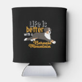 おもしろい犬ライフはベルネーゼ山の方が良い 缶クーラー (裏面)