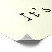 おもしろい犬ライフ(犬)スタッフォードブルテリアアート ポスター (角)