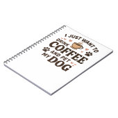 おもしろい犬ラバーマグ犬ママ犬パパ ノートブック (左側)