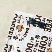 おもしろい犬ラバーマグ犬ママ犬パパ ビーチタオル (インサイチュ)