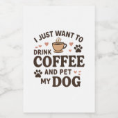 おもしろい犬ラバーマグ犬ママ犬パパ フードラベル (シングルラベル)