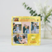 おもしろい犬ルフイヤー引っ越しました6枚の写真ゴールデン シーズンカード (スタンド正面)