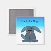 おもしろい犬付きことわざ マグネット (正面/裏面)