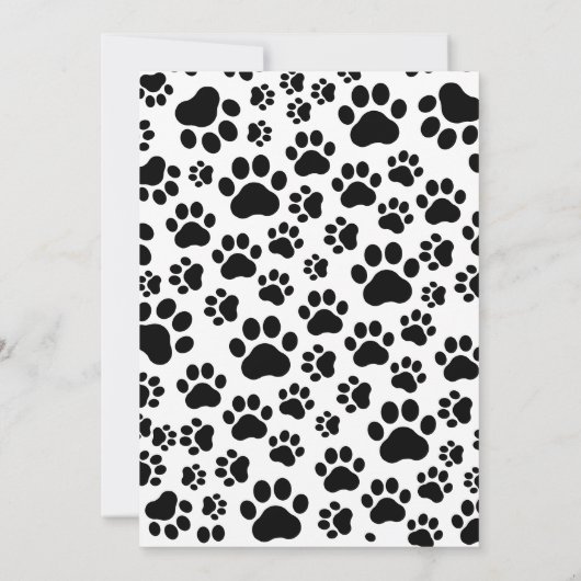 おもしろい犬写真パーソナライズされたクリスマスフォト シーズンカード (裏面)