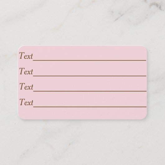 おもしろい犬写真犬グルーミングペットケアサービス 名刺 (裏面)