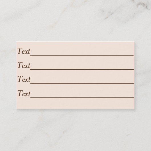 おもしろい犬写真犬グルーミングペットケアサービス 名刺 (裏面)