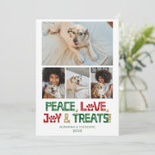 おもしろい犬写真 シーズンカード (スタンド正面)