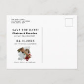 おもしろい犬写真Our Humans Getting Married 案内ポストカード (裏面)