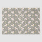 おもしろい犬好きギフトラッピング紙 薄葉紙 (正面)