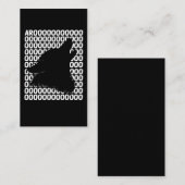 おもしろい犬好きハウリングウルフ 名刺 (正面/裏面)