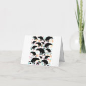 おもしろい犬好き サンキューカード (裏面)