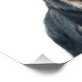 おもしろい犬子犬 フォトプリント            (角)