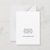 おもしろい犬実在エステートポップ・アートのバイ ノートカード (裏面)