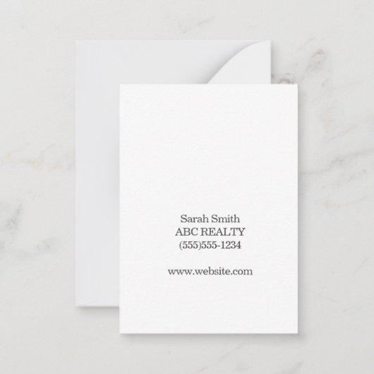 おもしろい犬実在エステートポップ・アートのバイ ノートカード (裏面)