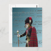 おもしろい犬専攻の管 ポストカード (正面/裏面)