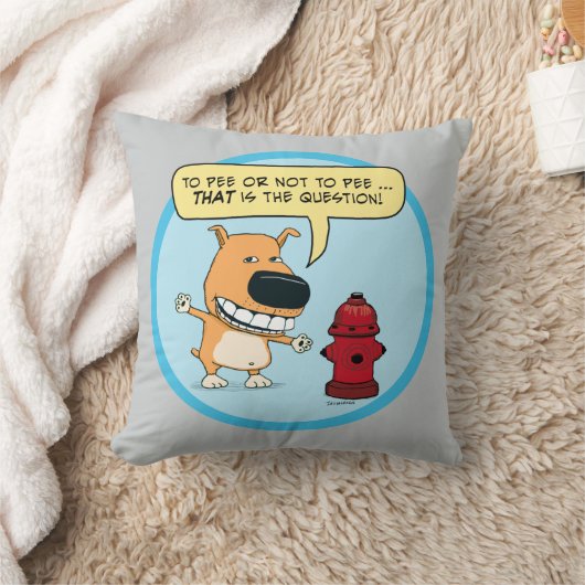 おもしろい犬小便をしないため小便をするか、または クッション (ブランケット)